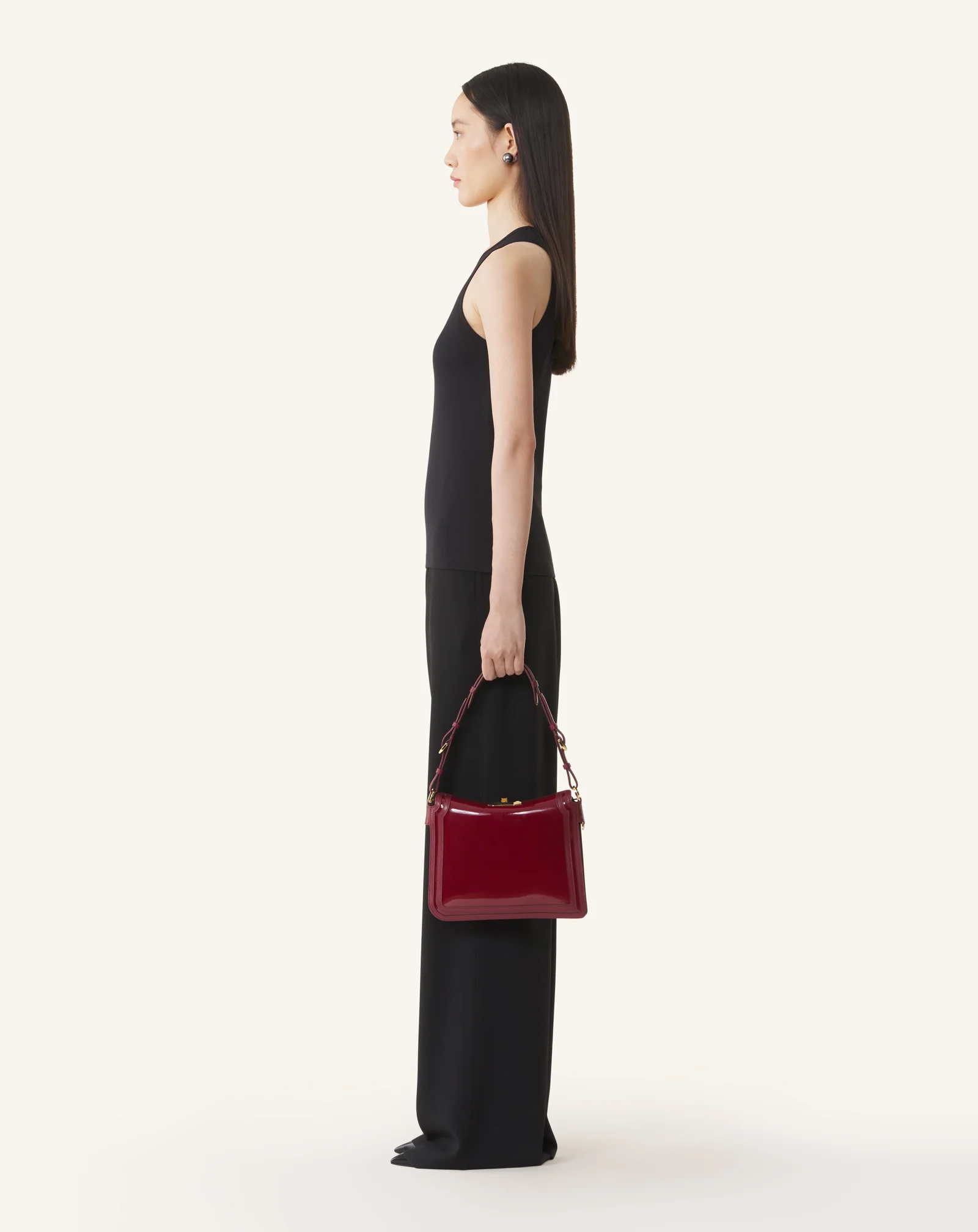COMPAGNON 20 BAG IN PATENT LEATHER - Image 2