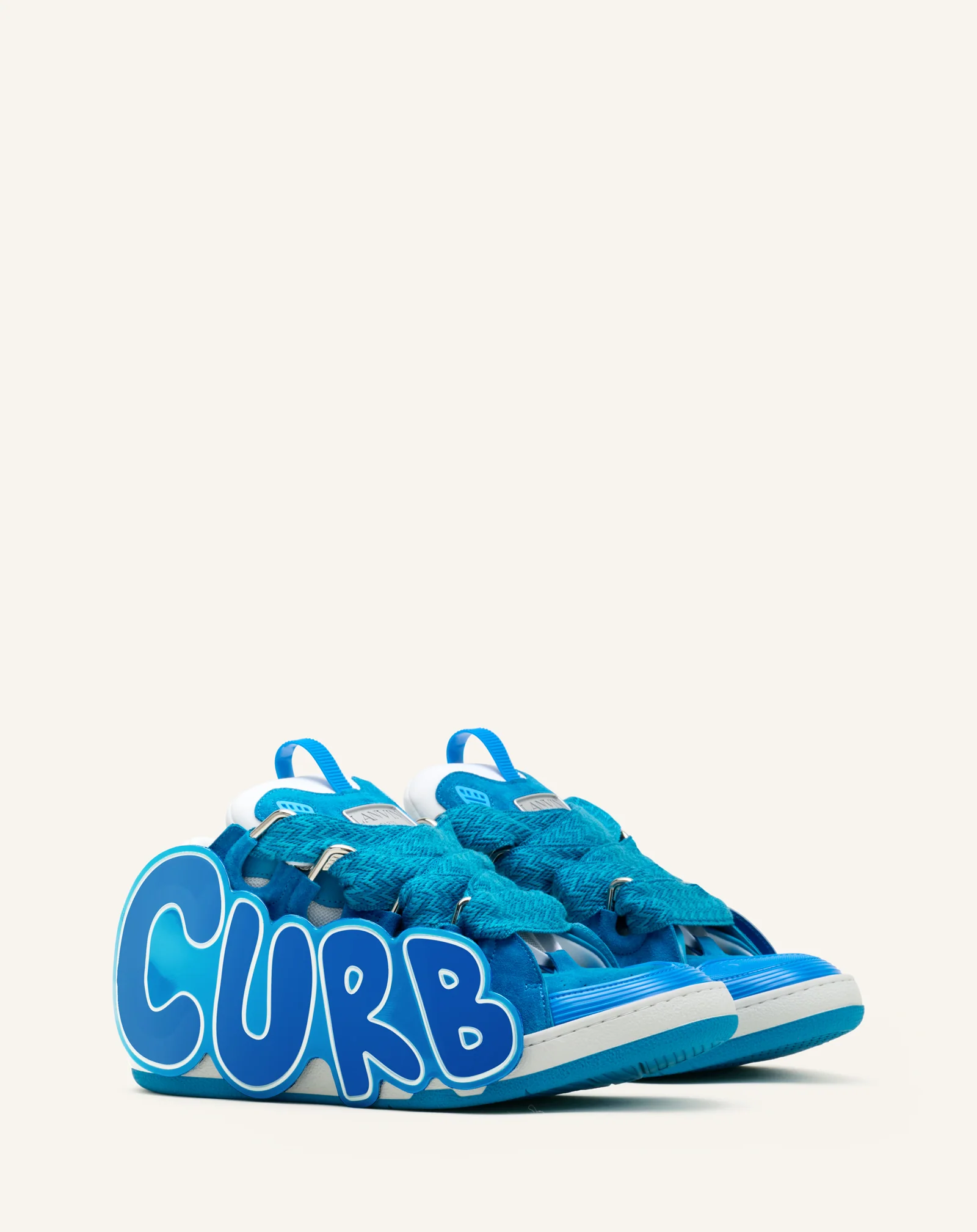 CURB PATCH  SNEAKERS IN LEATHER - Image 5