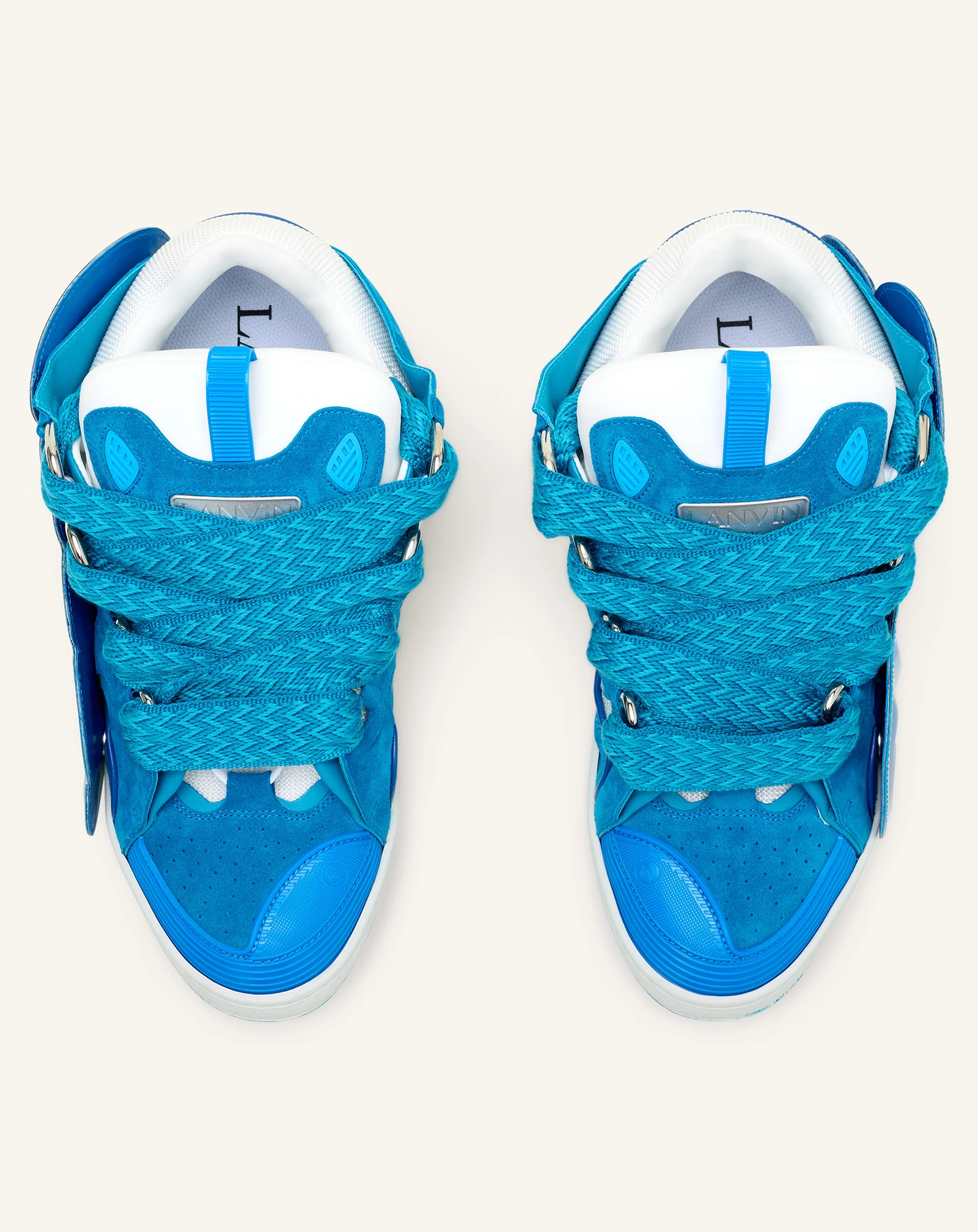CURB PATCH  SNEAKERS IN LEATHER - Image 7