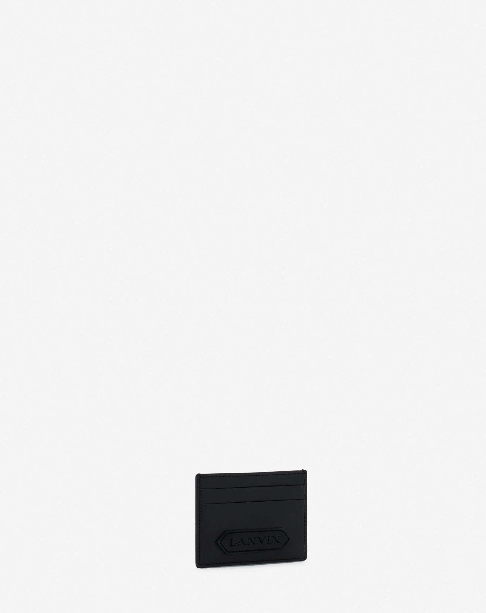 LANVIN SIGNATURE LEATHER CARDHOLDER - Image 3