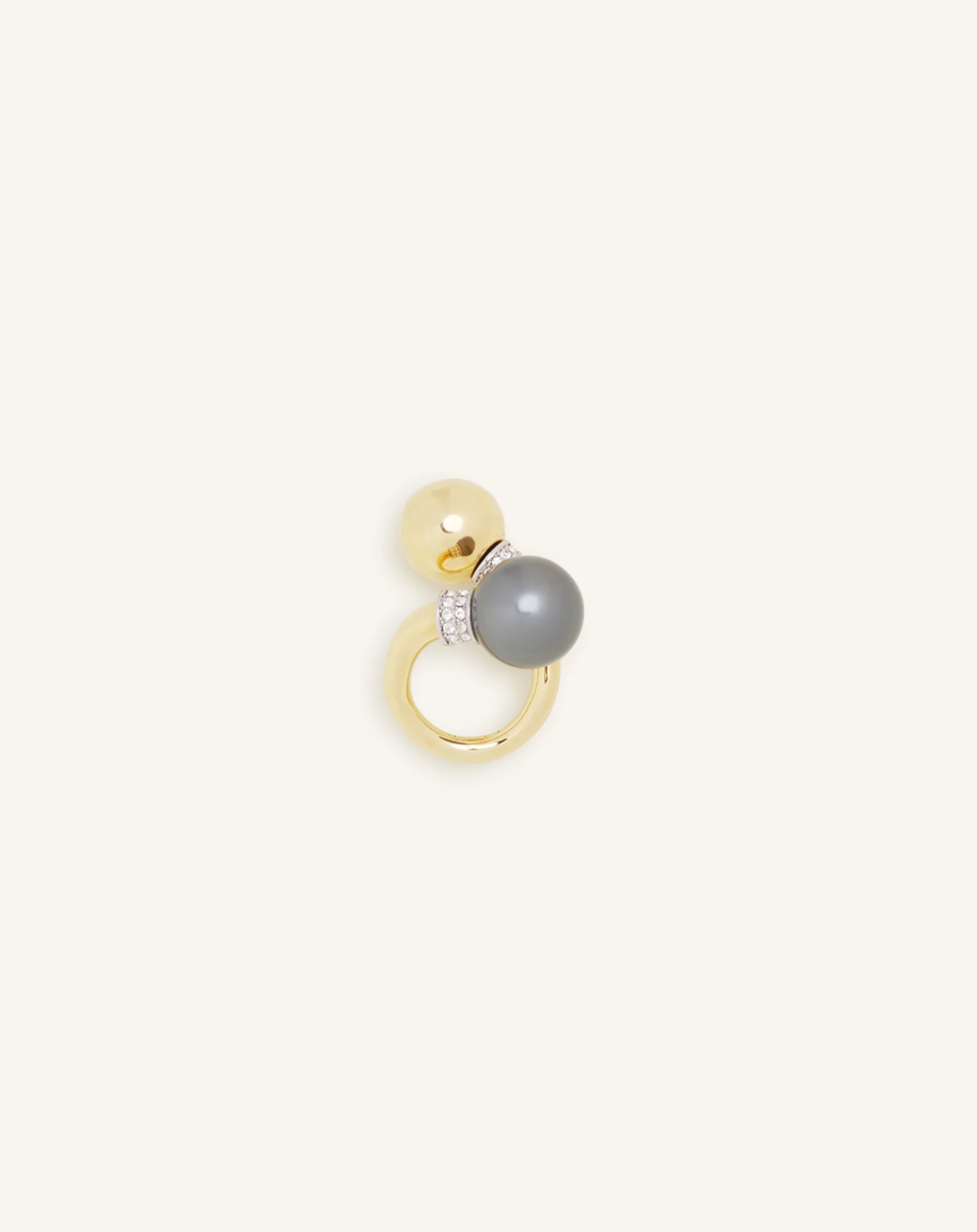 LES PERLES BY LANVIN RING