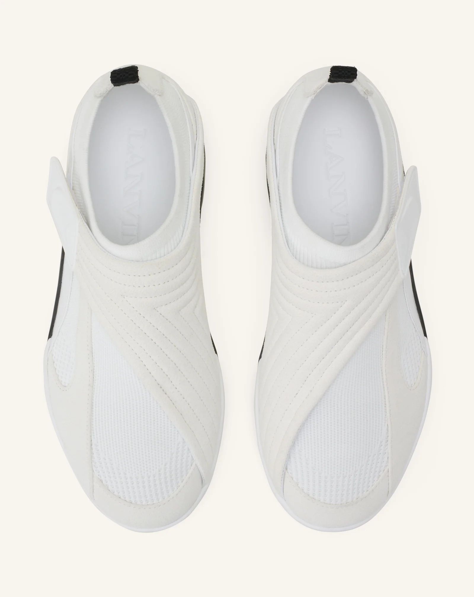 LNV1 SNEAKERS IN KNIT AND SUEDE - Image 4