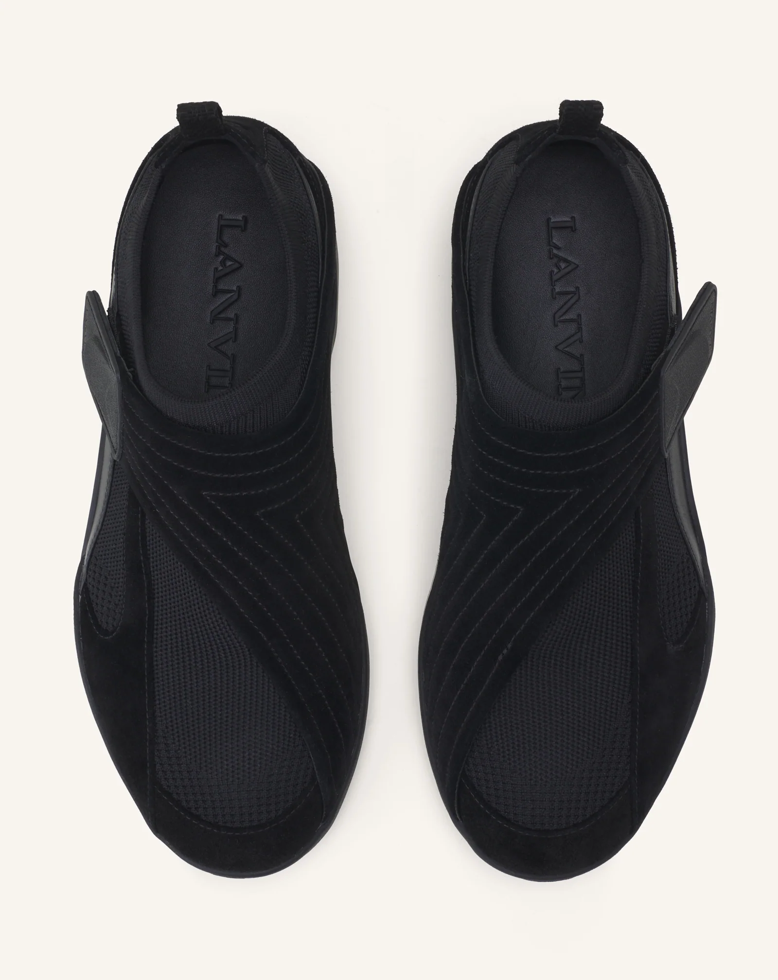 LNV1 SNEAKERS IN KNIT AND SUEDE - Image 4