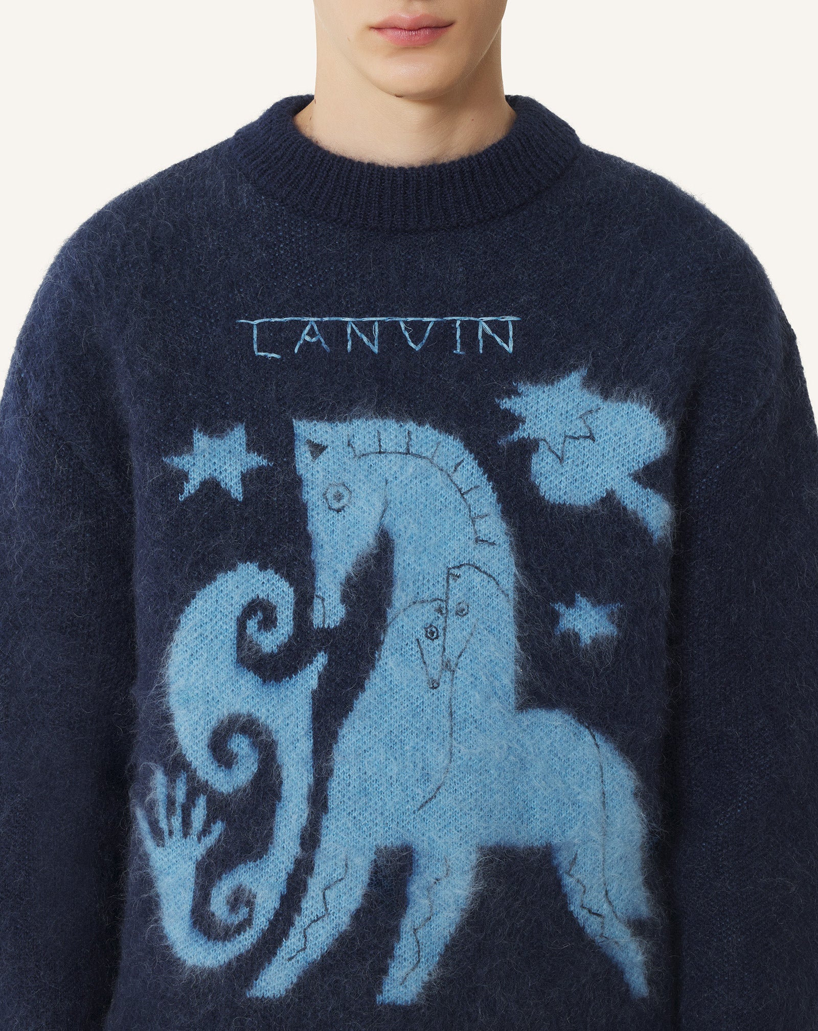 LUNAR YEAR JACQUARD MOHAIR SWEATER - Image 9