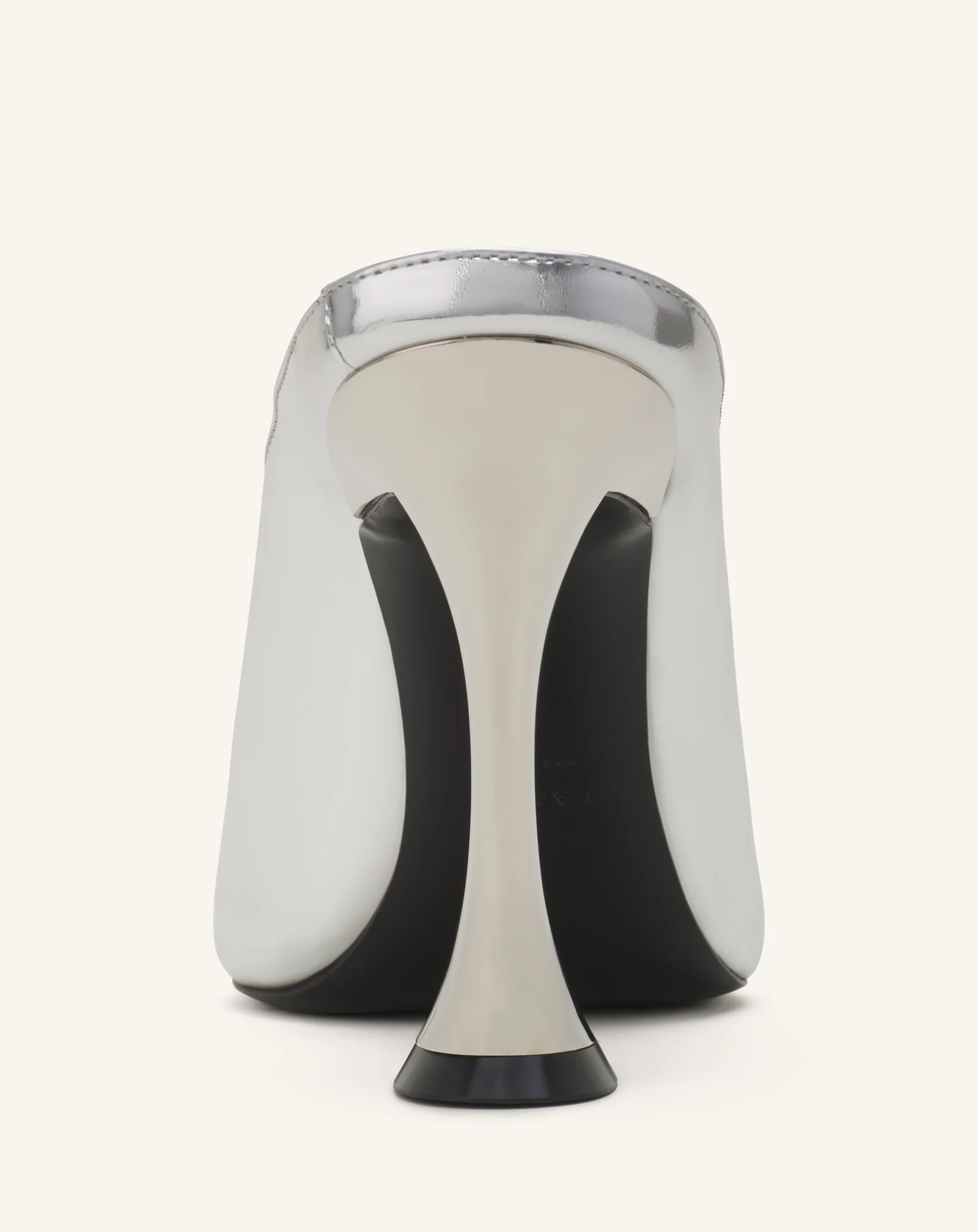 MIDNIGHT STEP MULE IN METALLIC LEATHER - Image 6