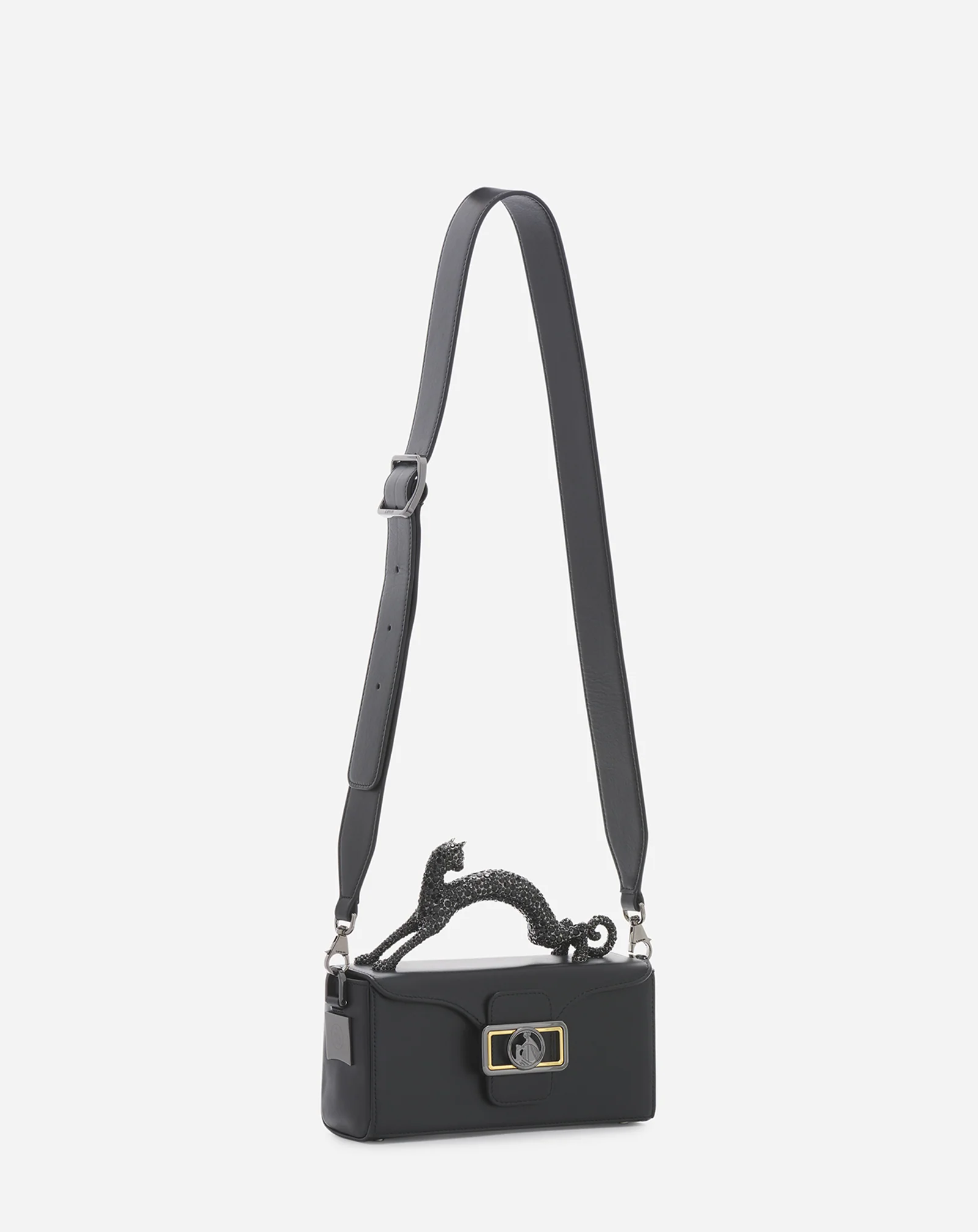 PENCIL CAT NANO BAG IN LEATHER - Image 3