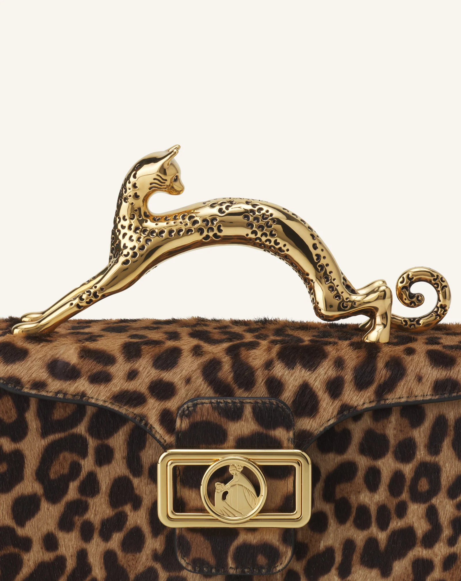 PENCIL CAT NANO BAG IN LEOPARD PRINT - Image 6