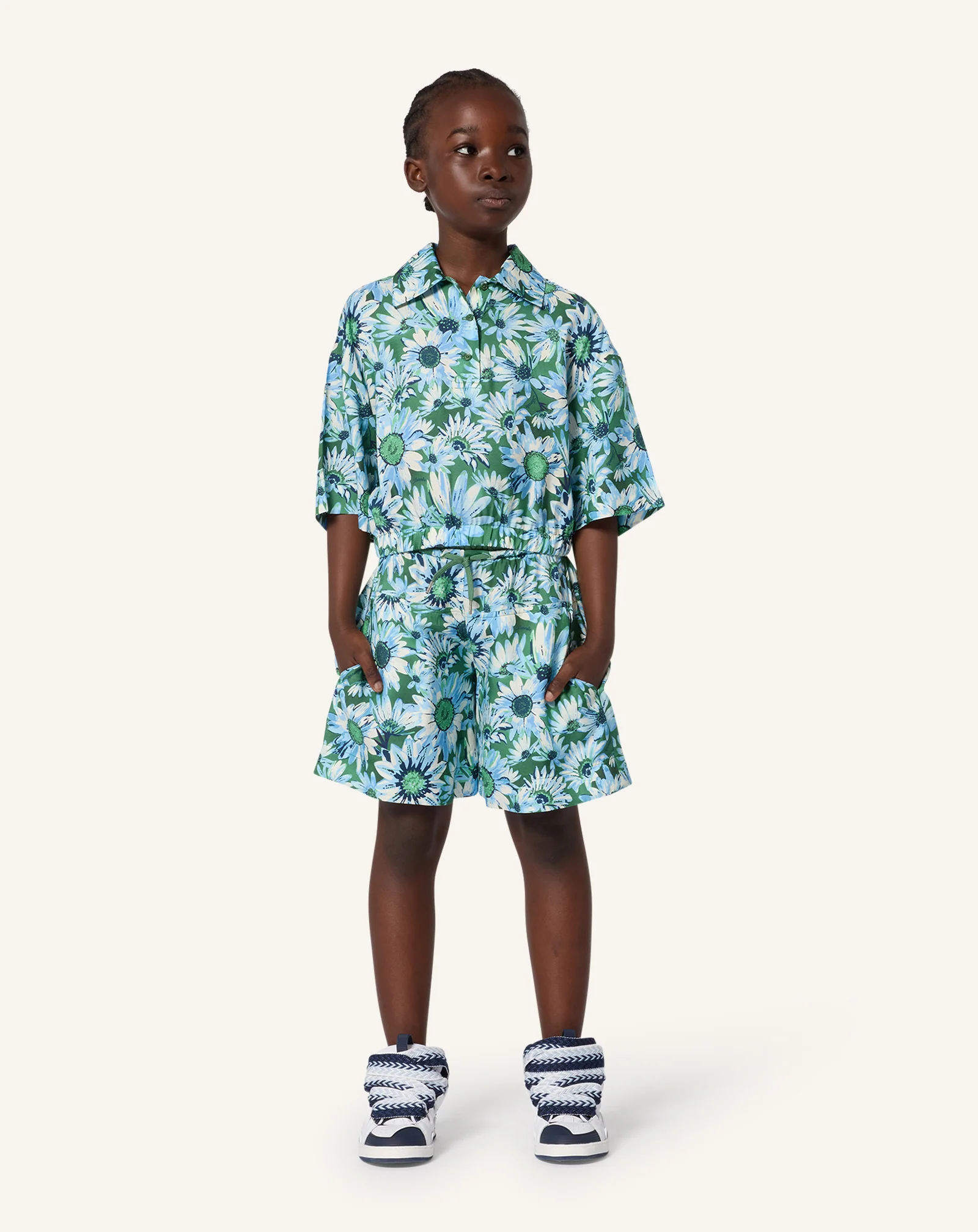 DAISY PRINT SHORTS - Image 2