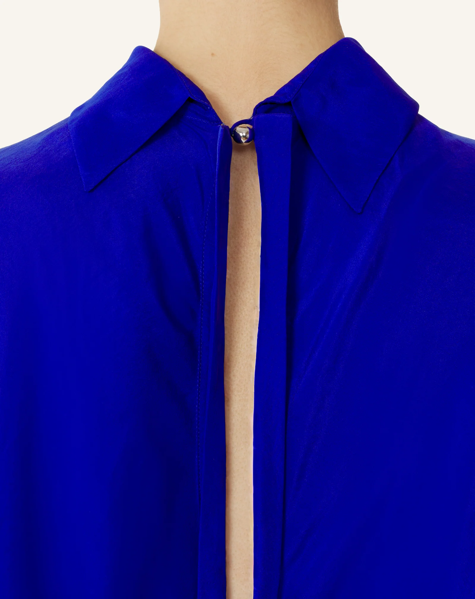 SILK LOOSE-FIT TOP - Image 6
