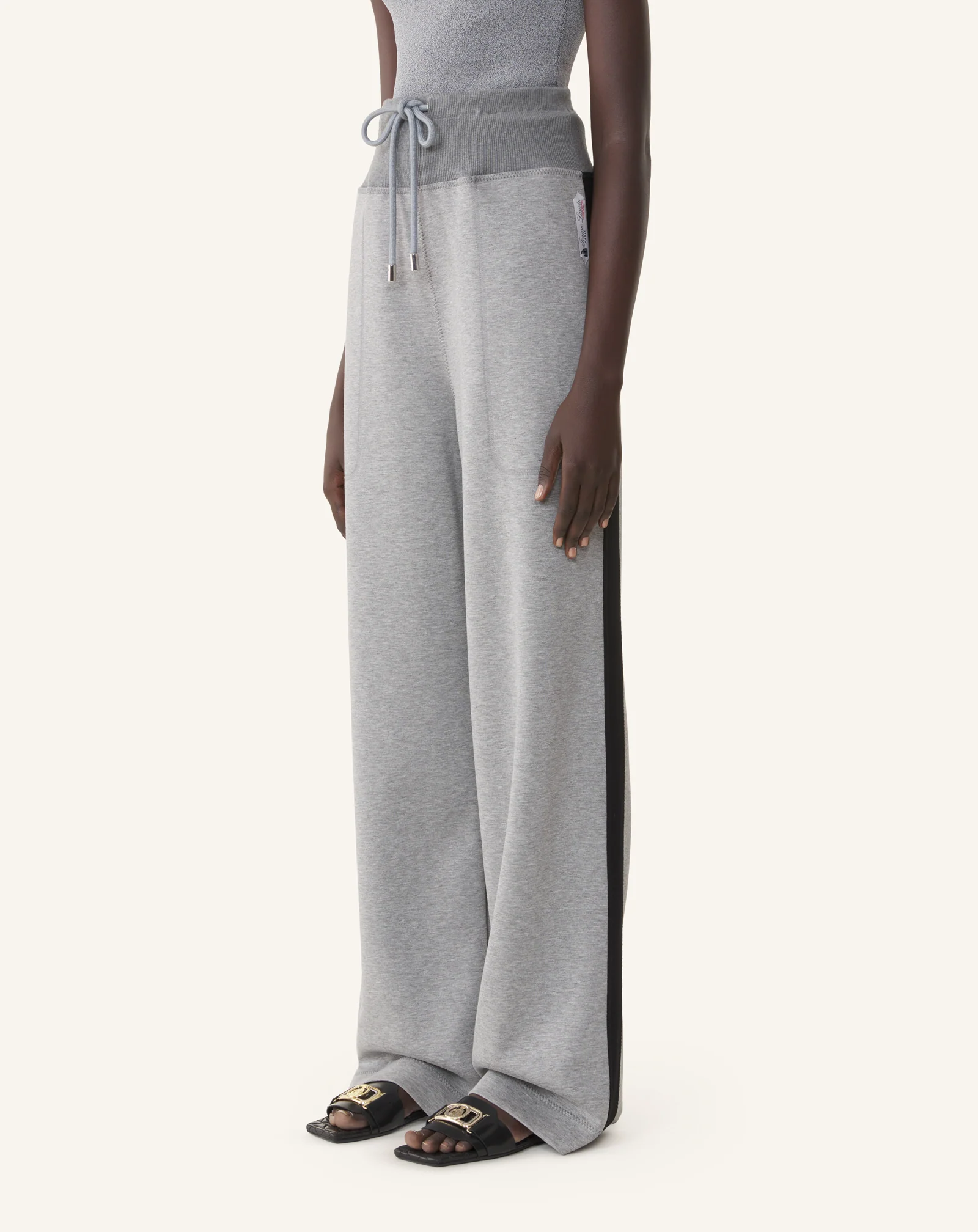 WIDE JOGGING SUIT IN DOUBLE-FACED JERSEY - Image 3